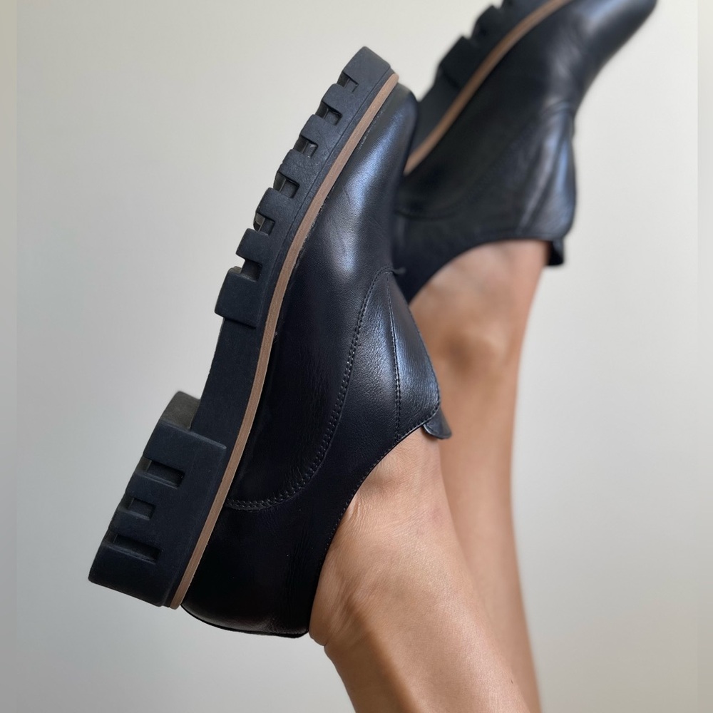 Ateliers black leather loafer size 41/10